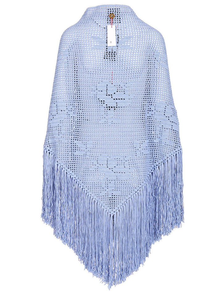 Chiarais Rosa Scarves And Foulards - Light blue | 4b06188830555aabeed10cc850fe7abe8615c018
