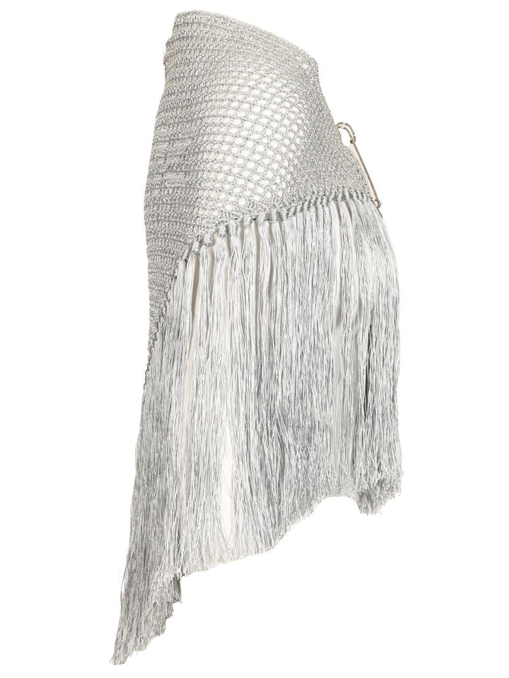 Chiarais Scialle Rosa Piccolo Scarves And Foulards - Silver | 2dc0044c0037b716e87ae966889781584a4efb89