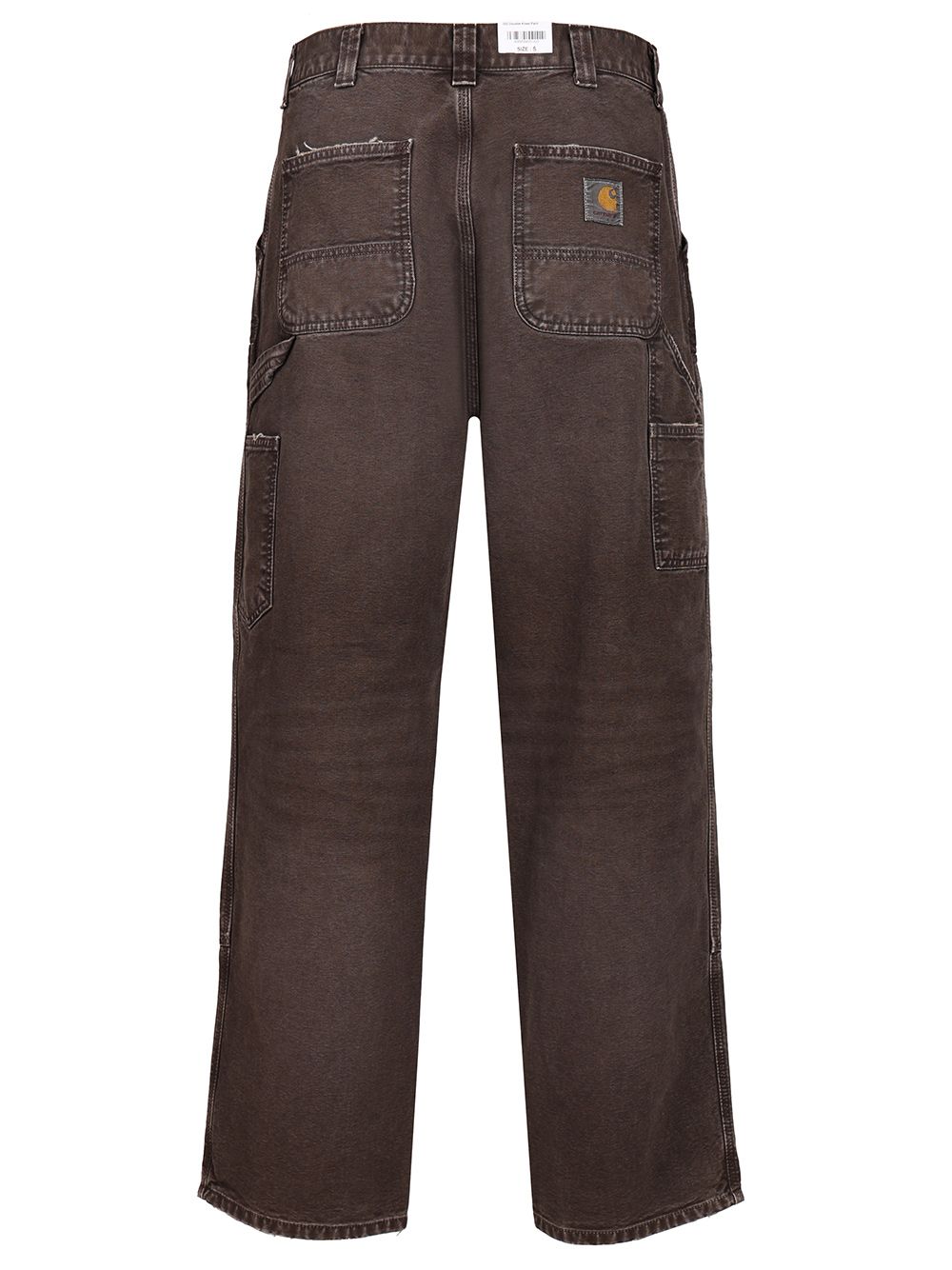 Carhartt Wip Double Knee Pants Trousers - Marrone | fa0173a525fc62621cfd8e0368cdc66b1531dc13