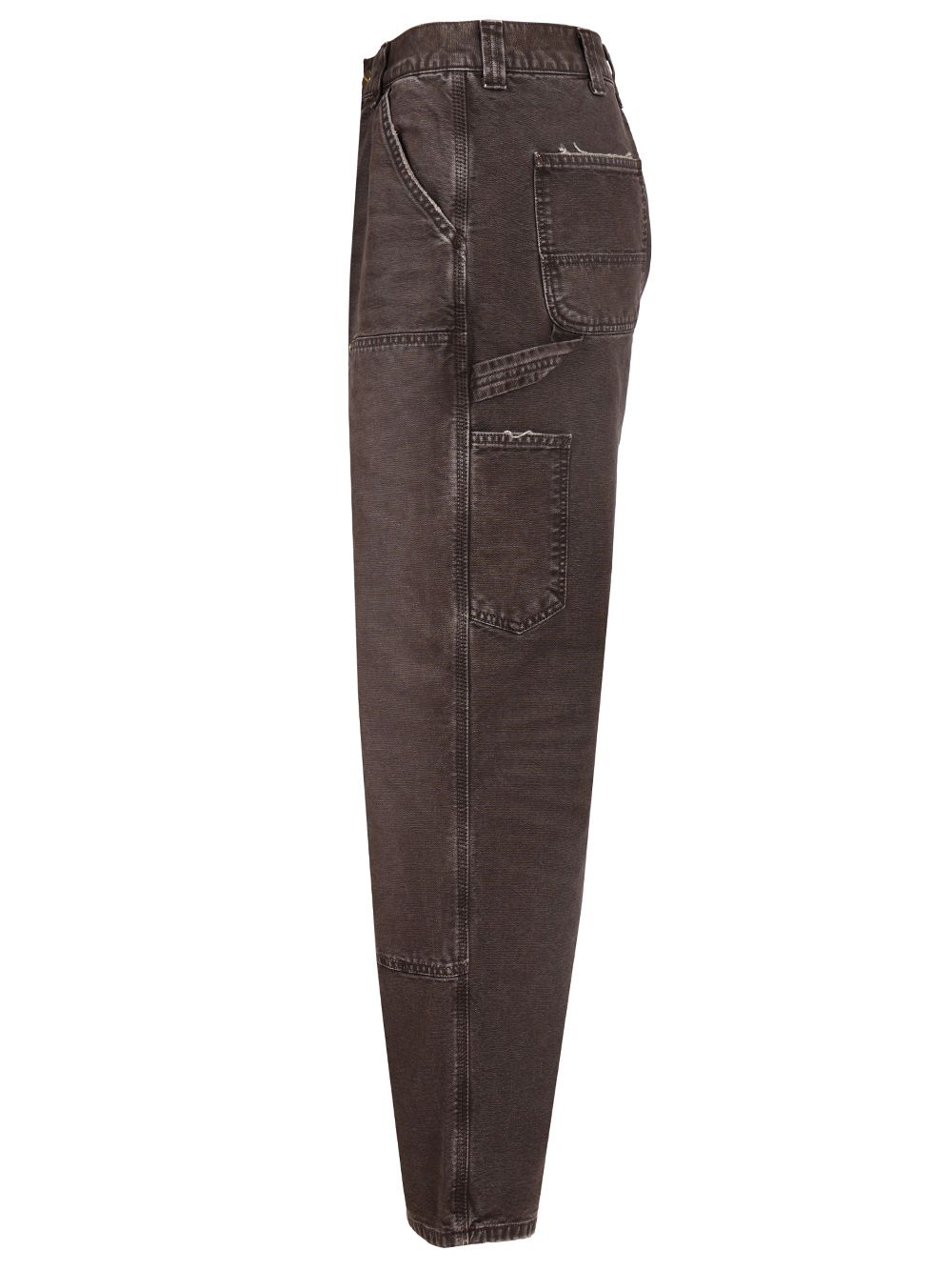Carhartt Wip Double Knee Pants Trousers - Marrone | 99872110c78f52a27420a686bfe2d899ff2a055e