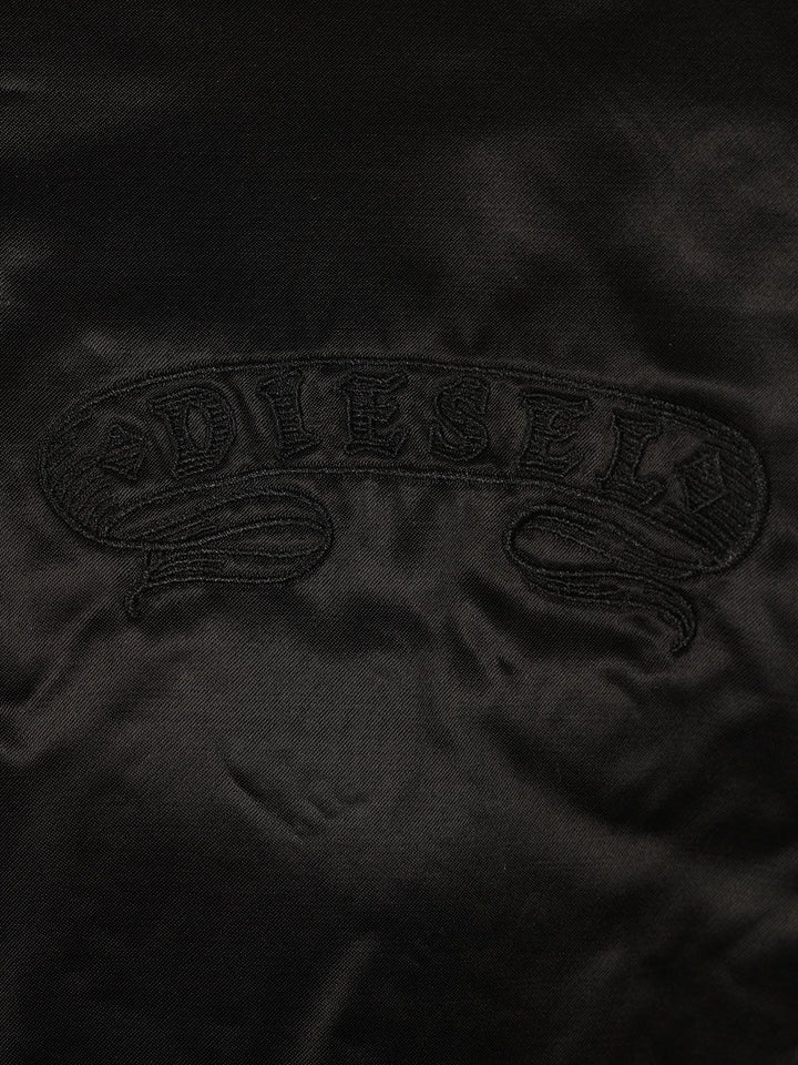 Diesel Reversible Satin Bomber Jacket Giacche - Nero | cf0bc6e4f32a1e56461130e655a04d86a2bc6a87