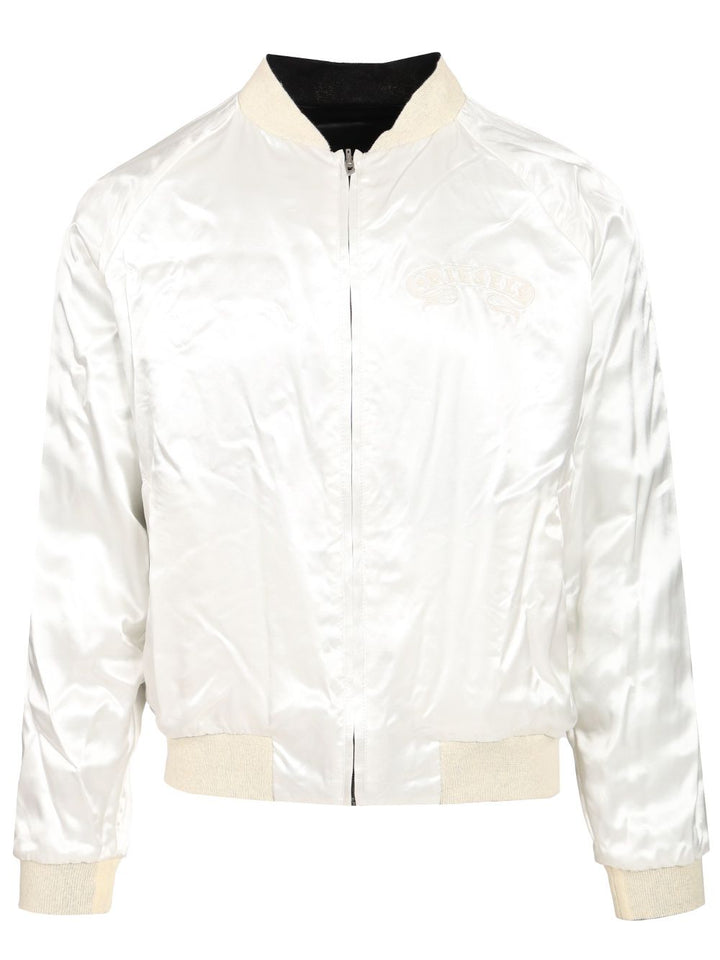 Diesel Reversible Satin Bomber Jacket Giacche - Nero | 20f0b7c0929d13f0507dfcde14529832ce1c9ffd