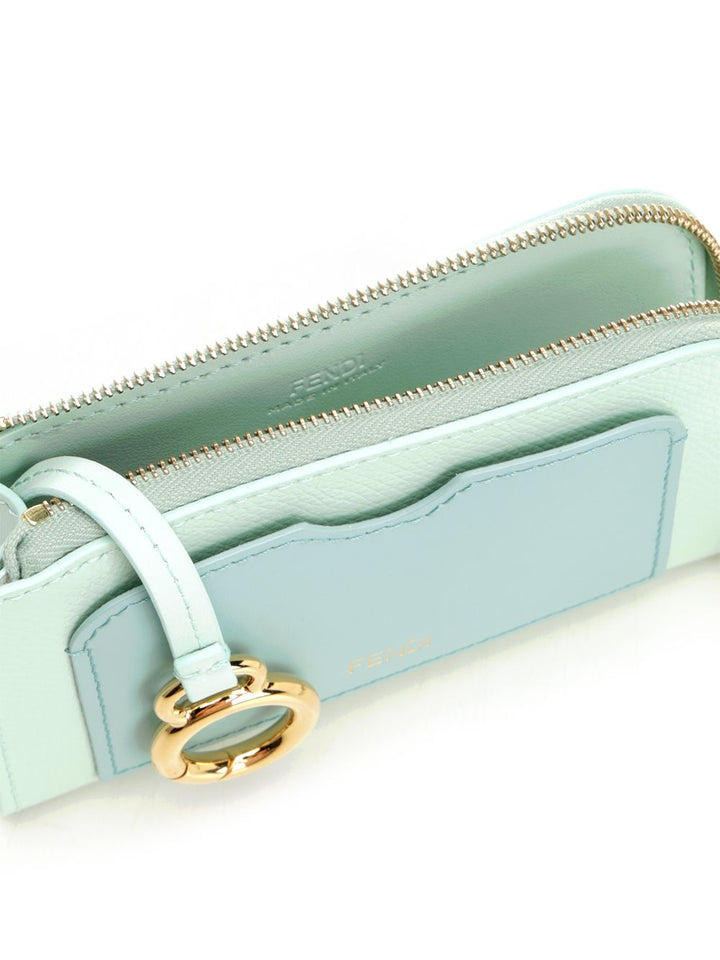 Fendi Card Holder Wallets - Verde | 08f2ae1914c9e1c88645f3ac09faaaeec9f573d9