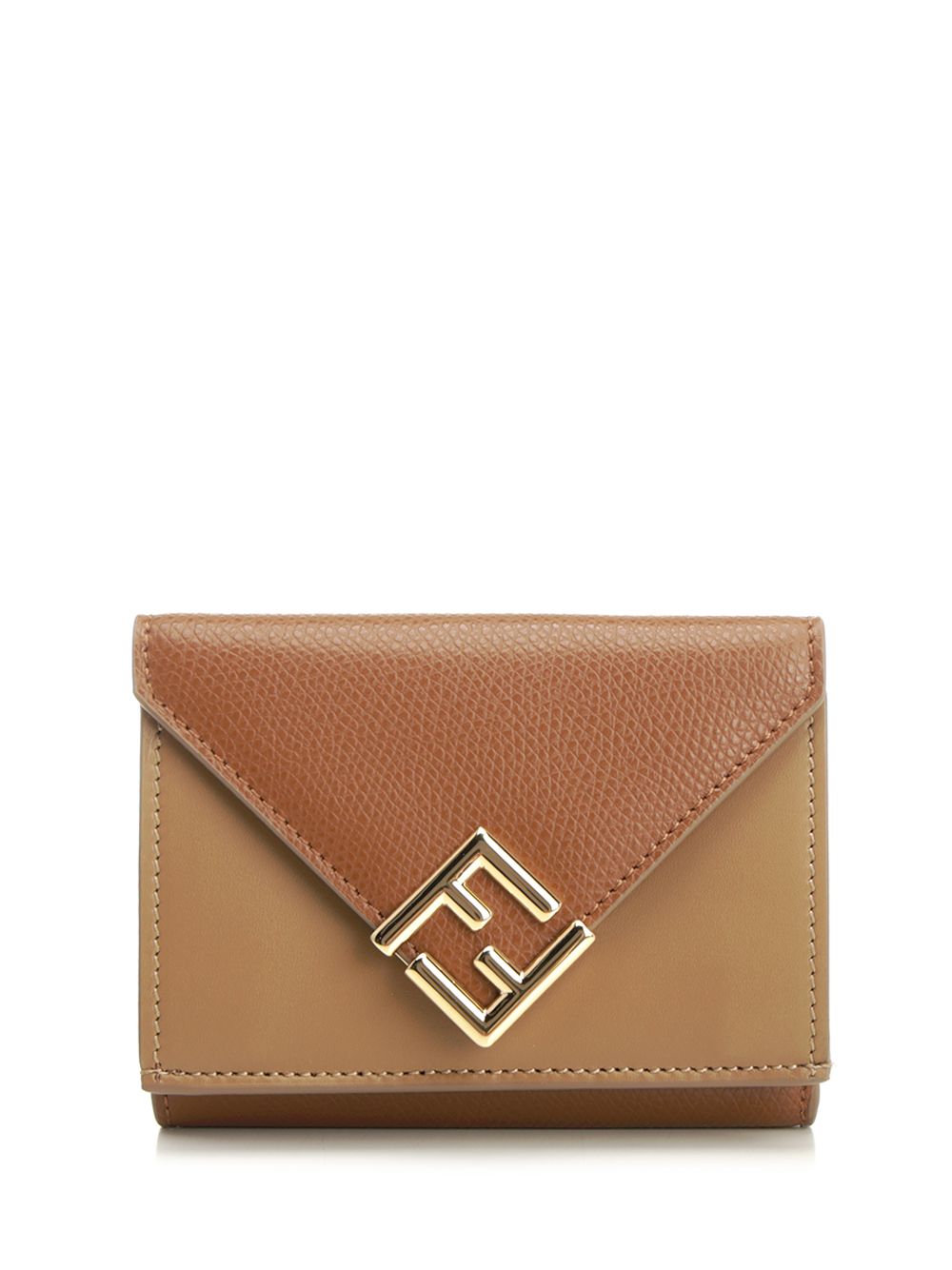 Fendi Mini Trifold Vit.King/Cruis Wallets - Marrone | e472f9146bdfd6c1d8407ddce96420673819d678