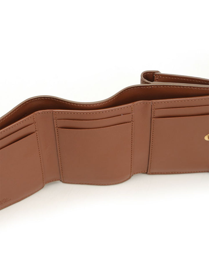 Fendi Mini Trifold Vit.King/Cruis Wallets - Marrone | ee08e1fb08249ca3a114ec58c0e14d8a77a9fa78