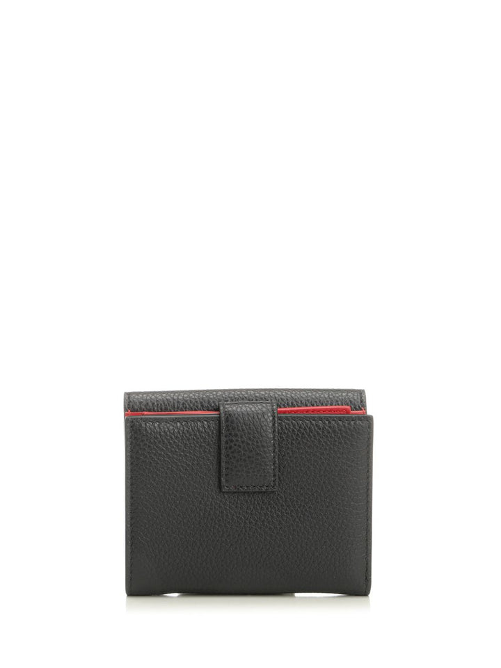 Ferragamo Gancini Compact Wallet Wallets - Nero | 2694684ab3ddd4ecc2630eaeaac47308ce3abc1e