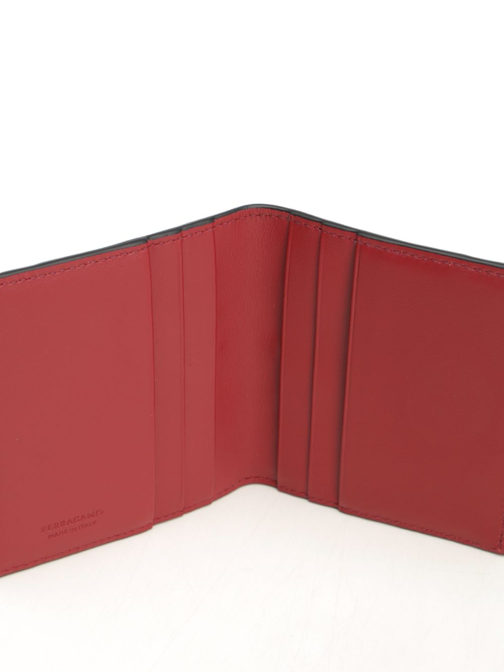 Ferragamo Revival Gancio Mvit Stamp.Art.7 Tg Nero/Rosso Wallets - Nero | 881b67da2529d4fe4b78d440c369e6d885c2e27c