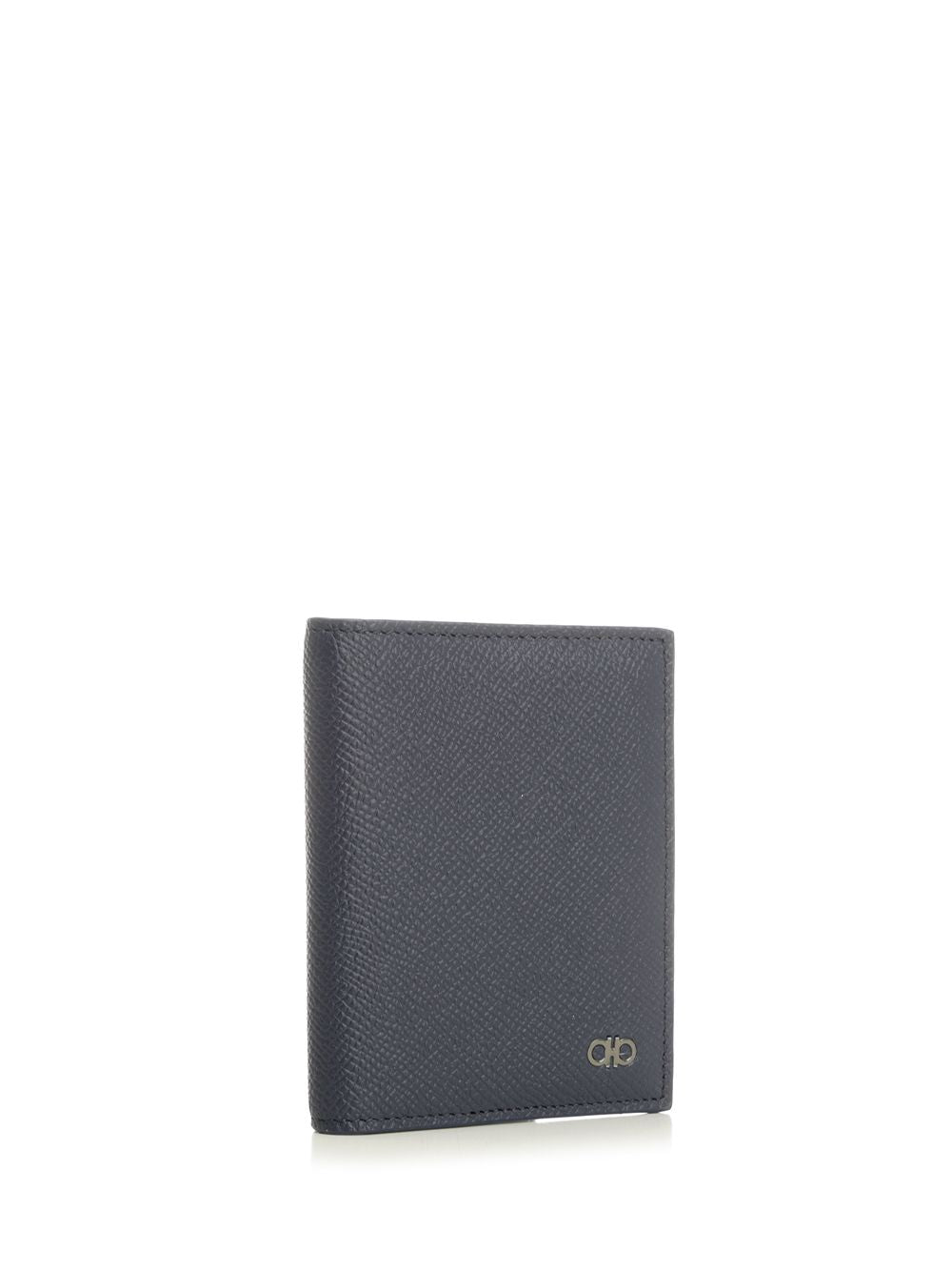 Ferragamo Gancini Credit Card Holder Wallets - Blu | 422b883a1bdd7744a2ae6907797ed5973e02bffb