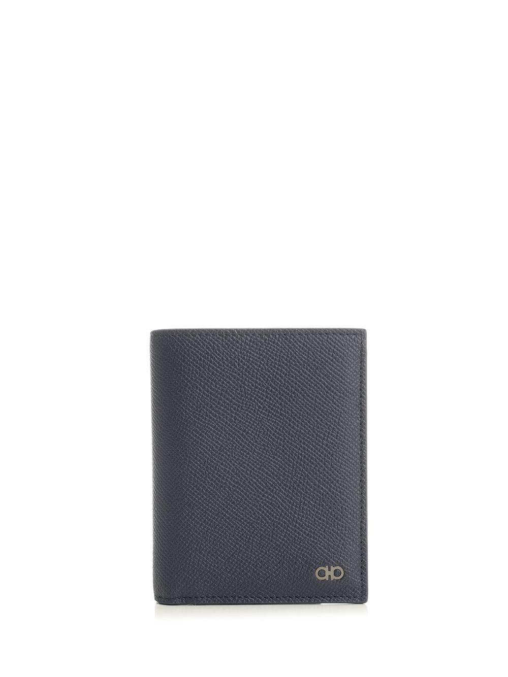 Ferragamo Micro Gancio New Gemini New Navy Wallets - Blu | 35817c7cf0d9c3789701a124086a3c2e52befc0d