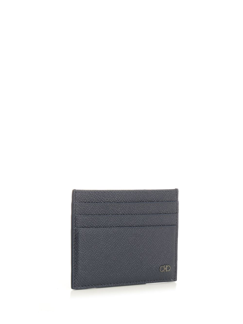 Ferragamo Gancini Credit Card Holder Wallets - Blu | d7b99956a455c6e0059454917fd049b8bee2b57d