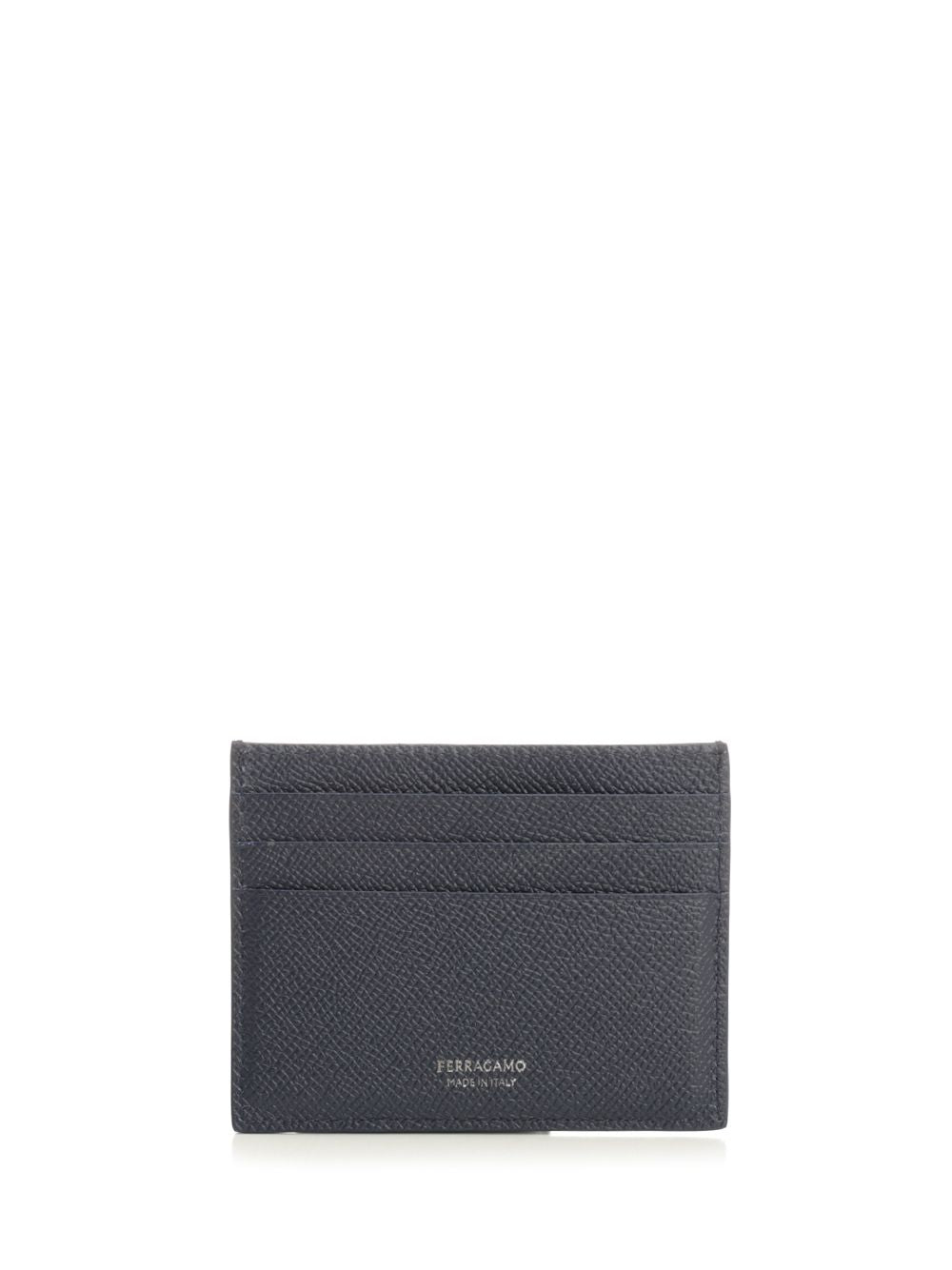 Ferragamo Gancini Credit Card Holder Wallets - Blu | 3688ff717688fce80b66a7008ef30dcdb067dcb8