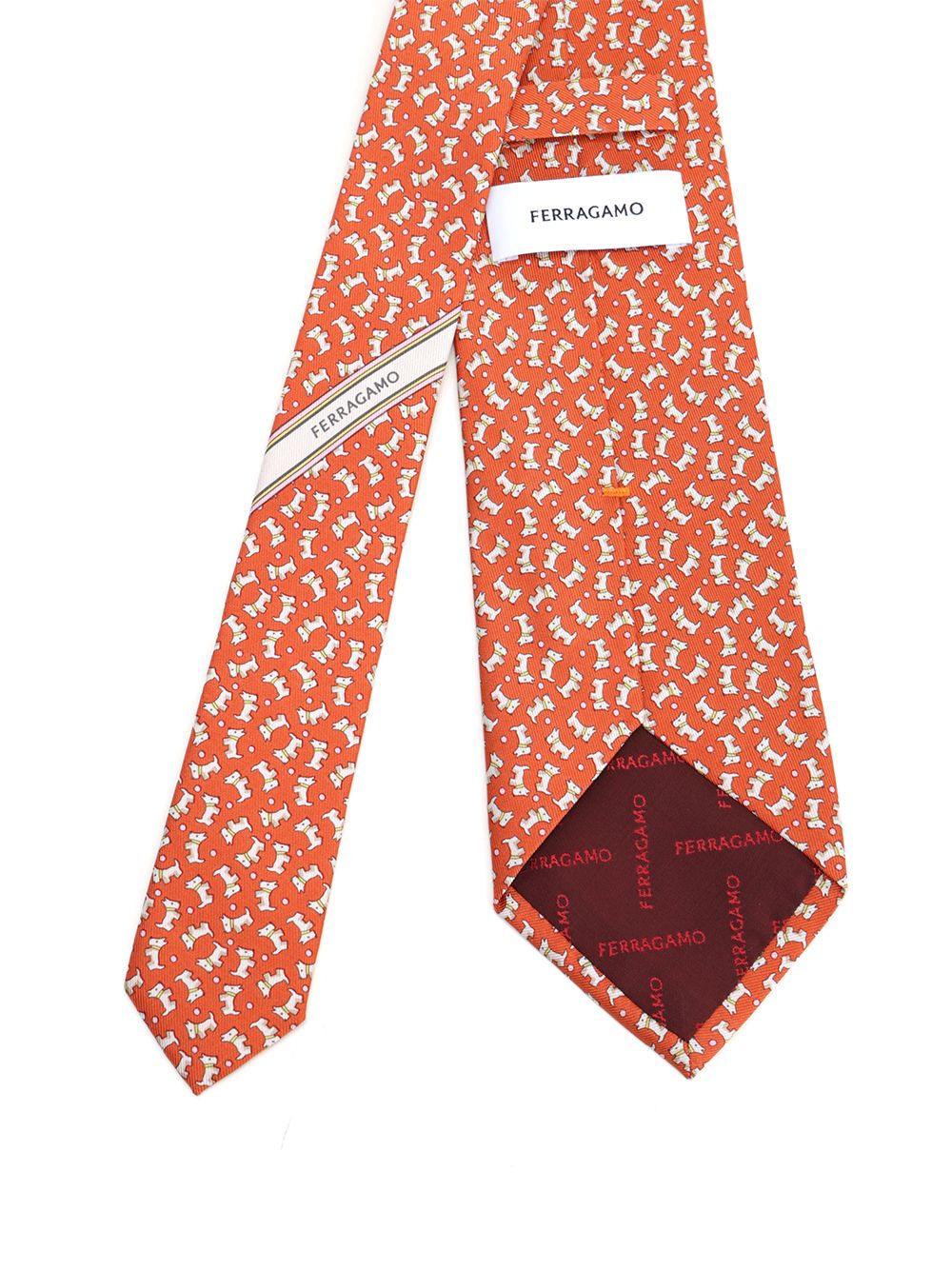 Ferragamo Charlie Ties And Bow Ties - Rosso | 91d21e8ef17b95ce1e0750ac8bc94e214cc52e7c