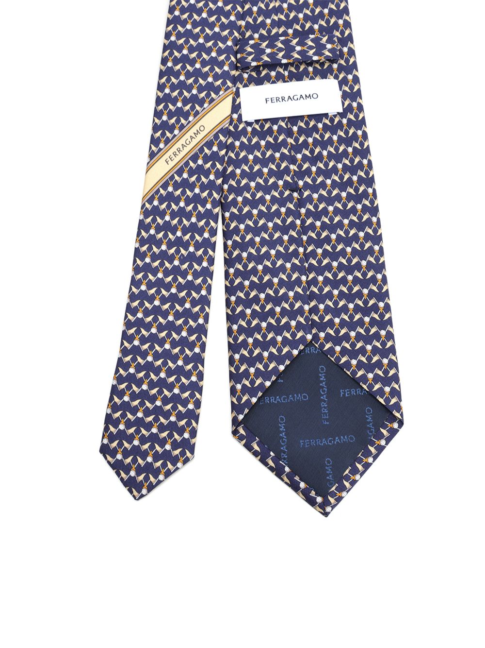 Ferragamo Club Tie Ties And Bow Ties - Blu | 3163995d2e33c0c9bb83bac1f965cd5a262731f7