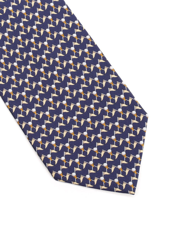 Ferragamo Club Tie Ties And Bow Ties - Blu | 9dc1de1e44bc72b1d9743fbd7a931460dfbb6755