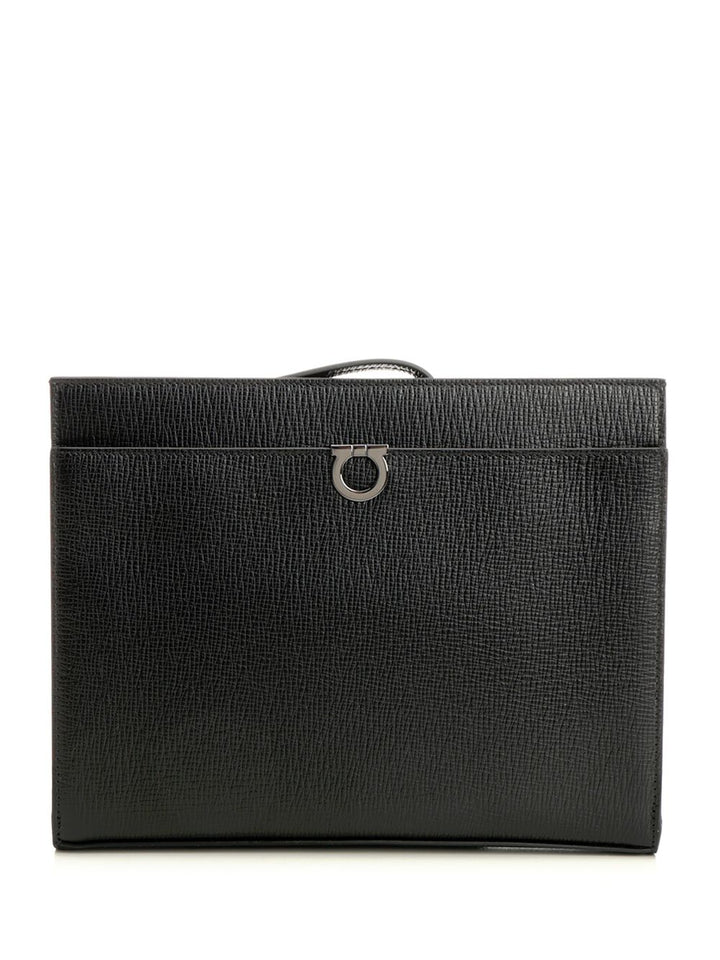 Ferragamo Trading New Revival Nero Small leather goods - Nero | 16239961ee0be97254f1f3d43de104eb1067d6b0