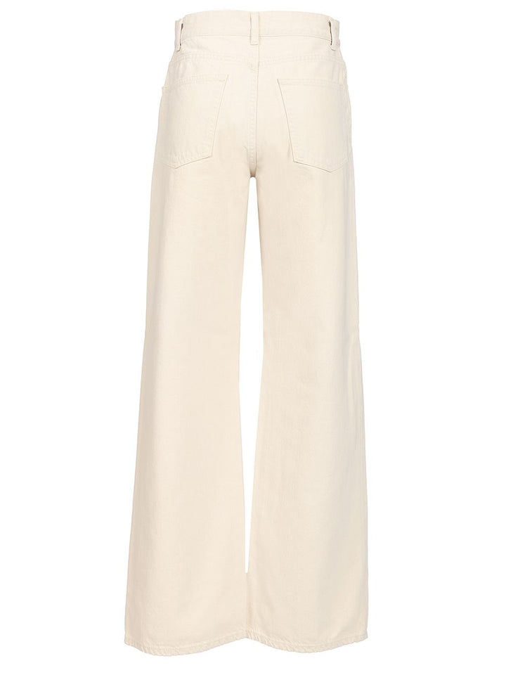 The Row Eglitta Jeans - Bianco | 93a3c085698b97983a8e882d64a0655e751ad8ed