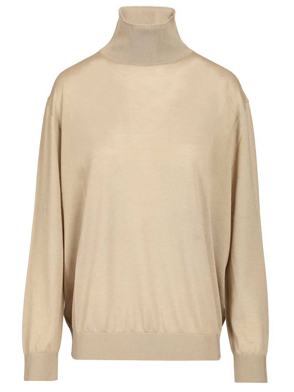 The Row Turtleneck Sweater Top - Beige | 54cc248adad65c9a22314a513797c1d9c12c4c2c