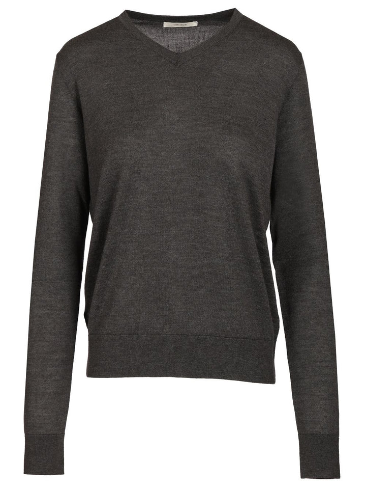 The Row Ondre Top - Grey | 9744d106e3e4cf408c16bcf76afca8233bd82aa4