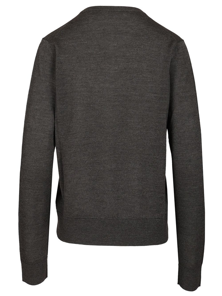 The Row Ondre Top - Grey | 7d2a383d8450db8a0347e6625059b046636329aa
