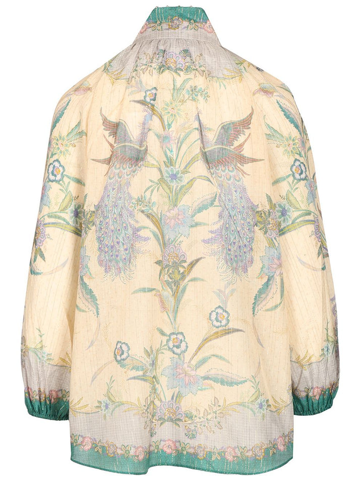 Zimmermann Indra Shirts - Multicolor | 893a1b84f7cc9d948a841aa5ef1fd23fcf6136a7
