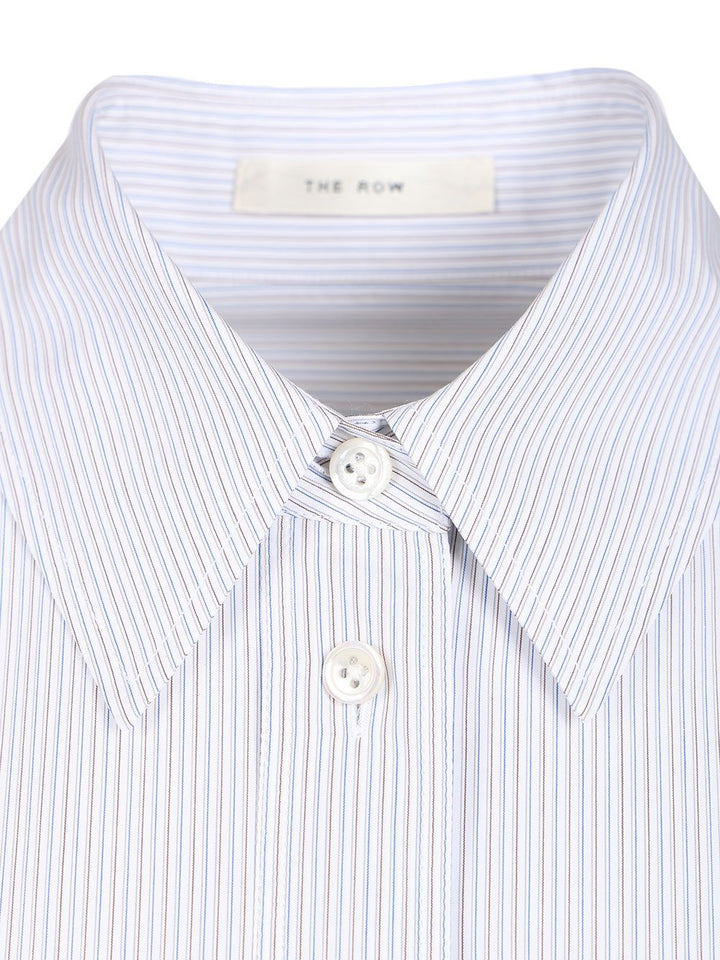 The Row Gavina Shirt Shirts - Light blue | 3100f6566d11f2eda8150eeece1188926f80bac3