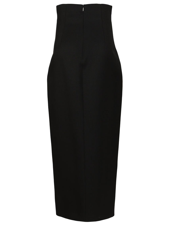 The Row Iphora Skirt Gonne - Nero | f85d3757b64680e855278ae3b1e58cb2e327ffdf