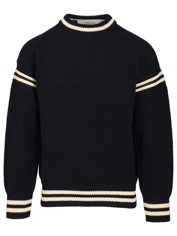 Golden Goose Deluxe Brand Journey Sweatshirts - Blu | fdd400986223efaa6770f4a99fb8ad4ad0be2cfe