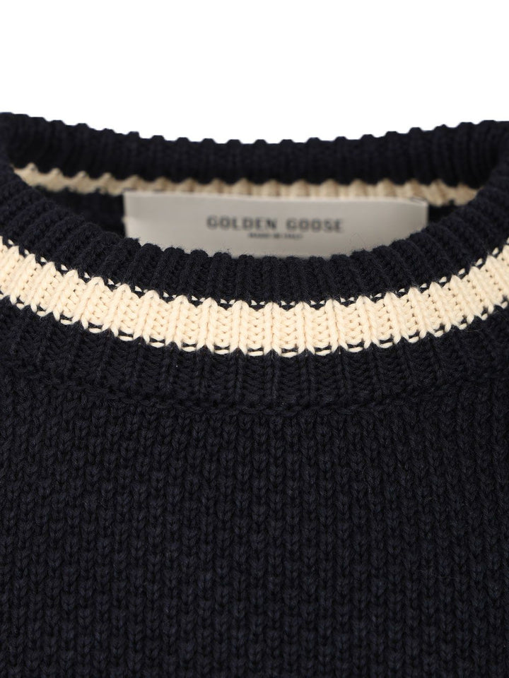 Golden Goose Deluxe Brand Journey Sweatshirts - Blu | 8a2eb39124eb888023b5629b2122436dd9e0a98a