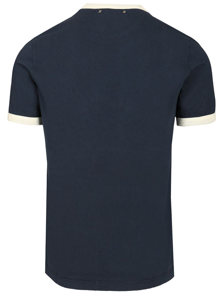 Golden Goose Deluxe Brand Journey T-Shirt - Blu | 4d3b21ad5d08746151f75c52c9155f87028682d5