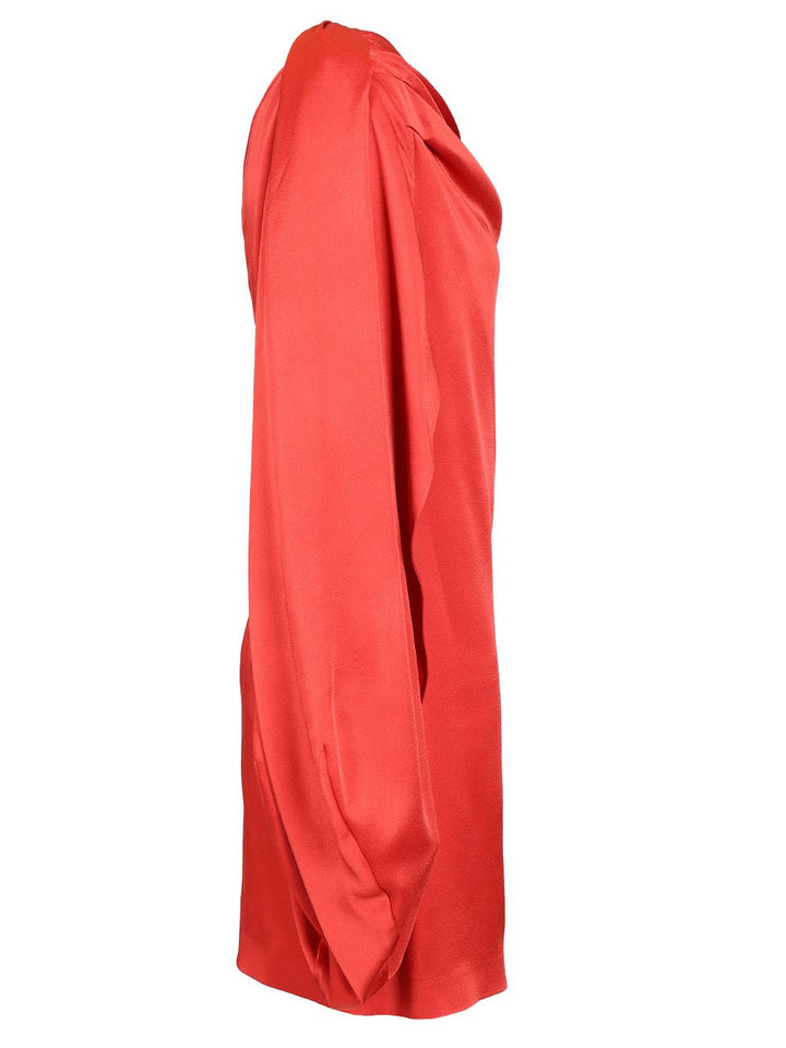 Stella Mccartney Satin Abiti - Rosso | 11186c8bd62758b5bcfa5f766af2732a350a63db
