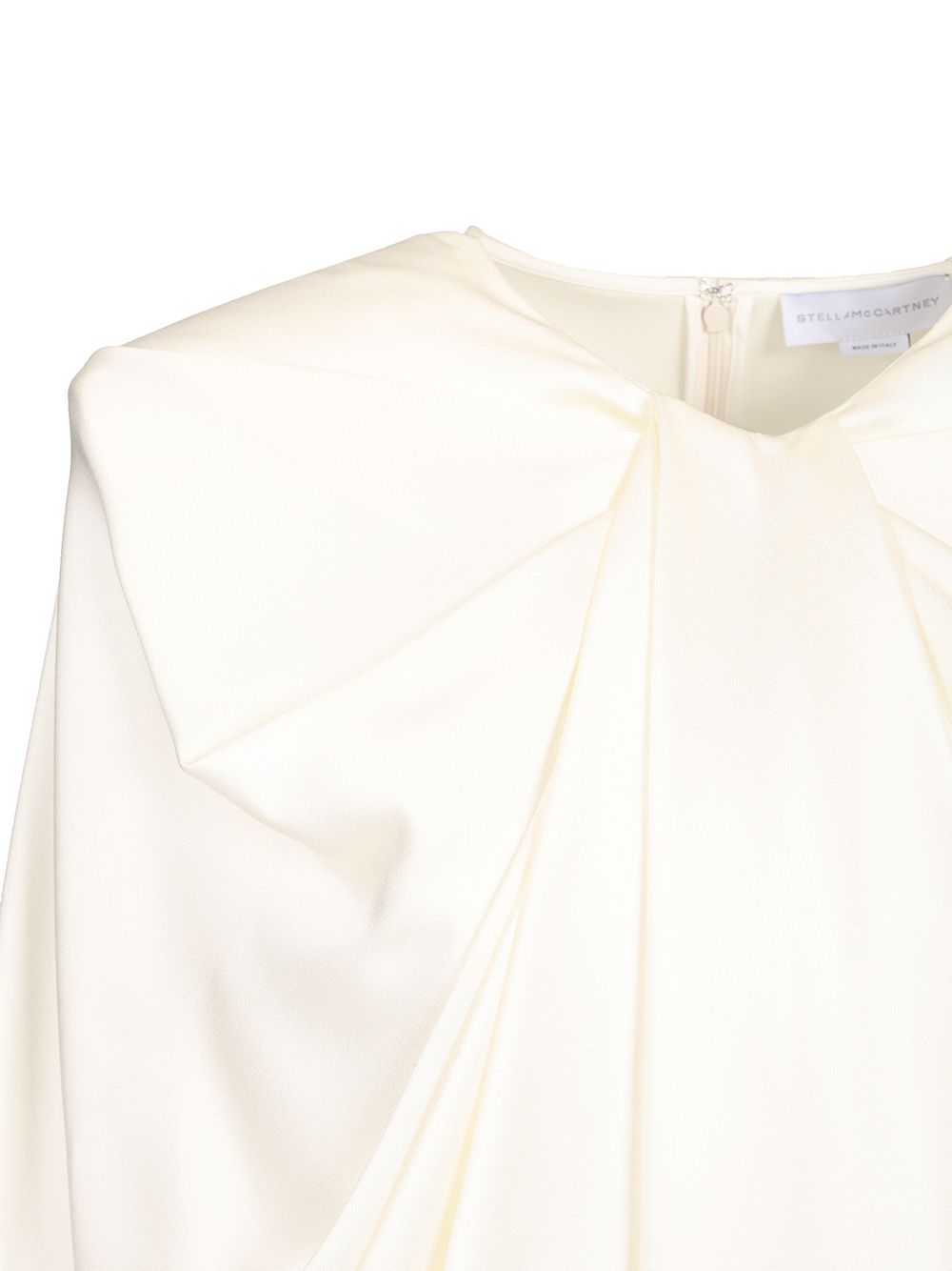Stella Mccartney Cape Mini Dress Abiti - Bianco | feb0551bcb66e27622deee09ce7c56fbeef06038