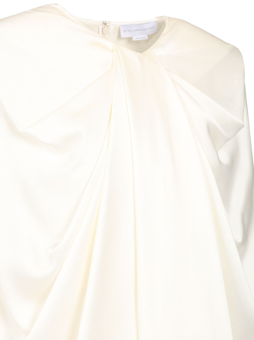 Stella Mccartney Cape Mini Dress Abiti - Bianco | 4e3b304c5879f2c32a184c1c1f570580f2bc8a71