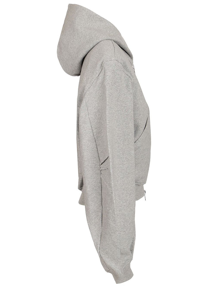 The Attico Hoodie Sweatshirts - Grey | 850f4a3a5cc70268d14d2224f8241b34e0cf4334