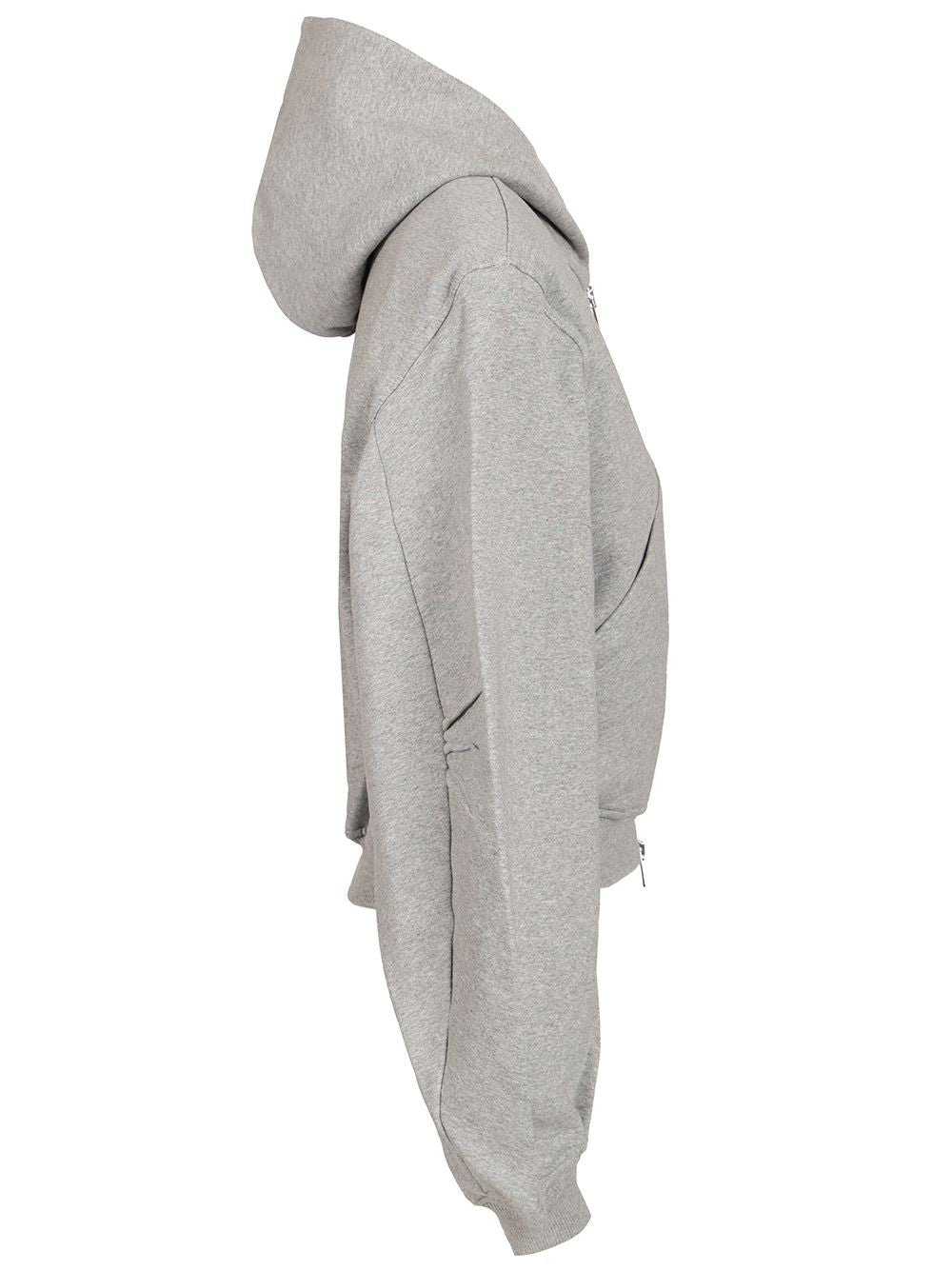 The Attico Hoodie Sweatshirts - Grey | 850f4a3a5cc70268d14d2224f8241b34e0cf4334