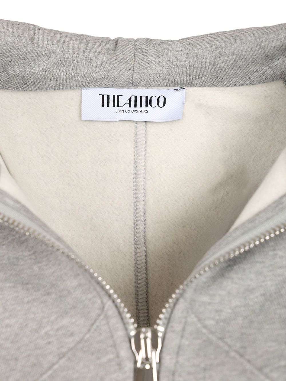 The Attico Hoodie Sweatshirts - Grey | 4d215f157de9276dd633ec35cd373cd6f7797f9a