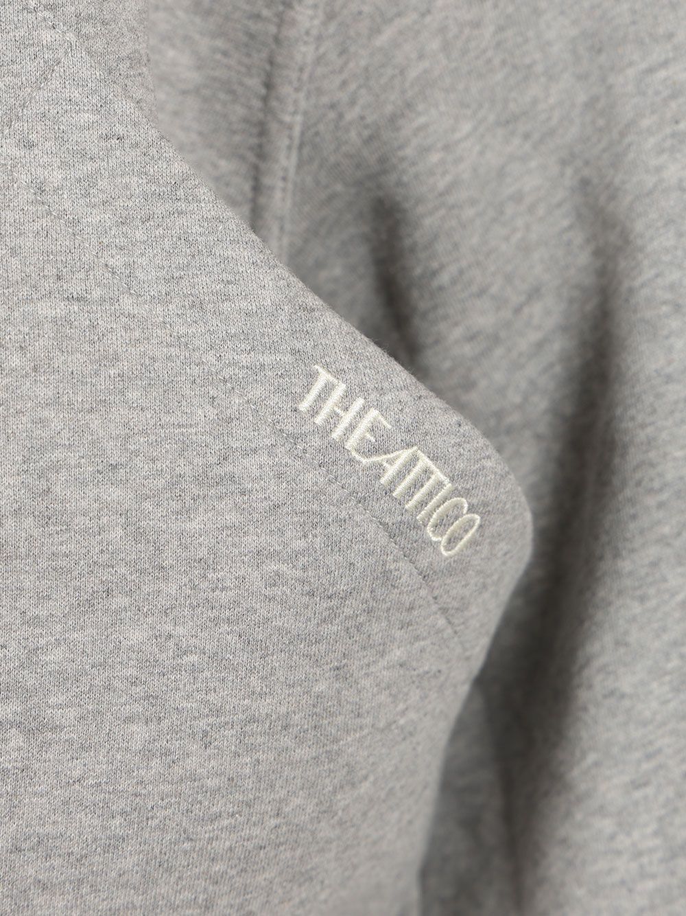 The Attico Hoodie Sweatshirts - Grey | 310db96dc2ad24b322ef68a9149706245b17c401