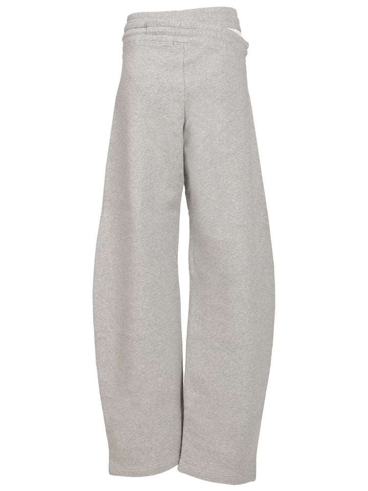 The Attico Long Pant American Fleece Trousers - Grey | 57dd4e8a6079561e401bef58023712fa7264d889
