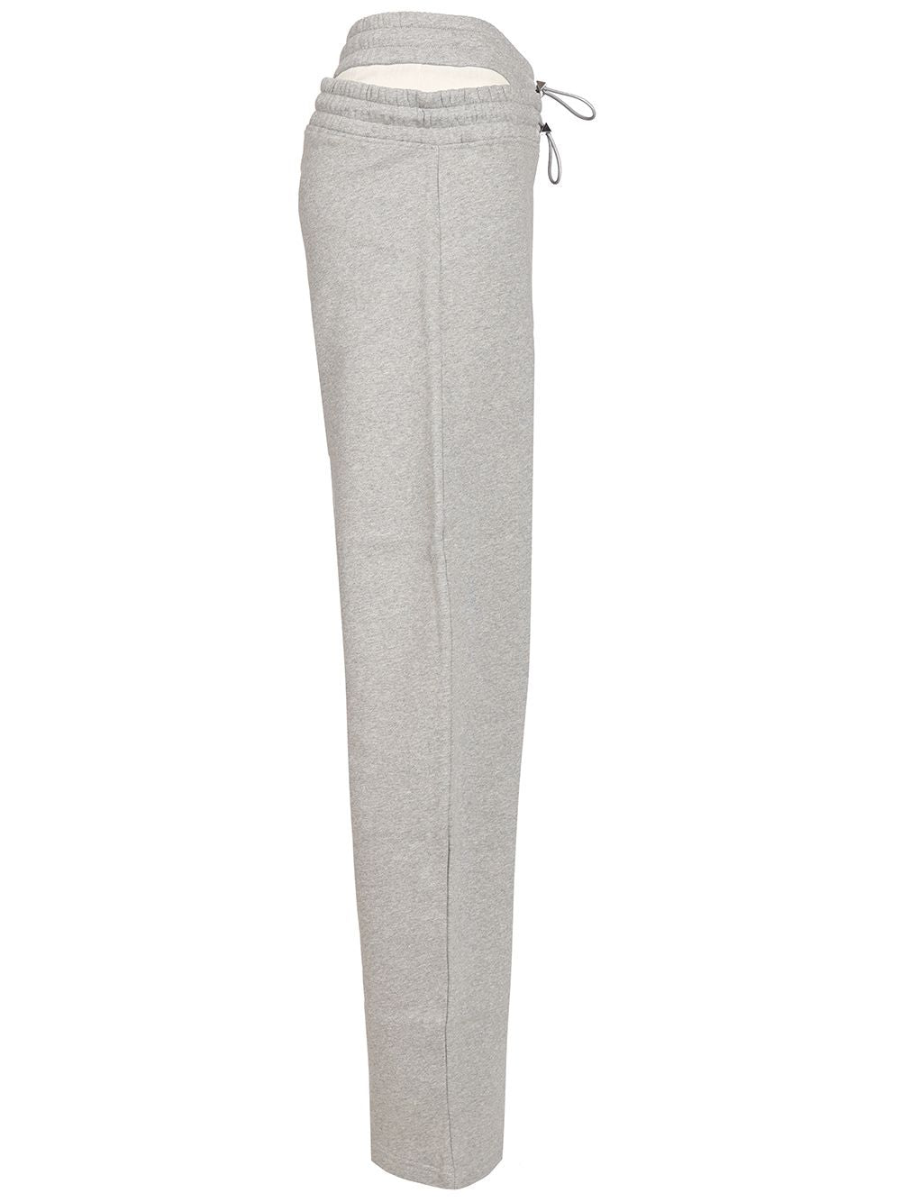 The Attico Long Pant American Fleece Trousers - Grey | 9d762cafc18161c21fecdf9b86d01ffb6df4aabe