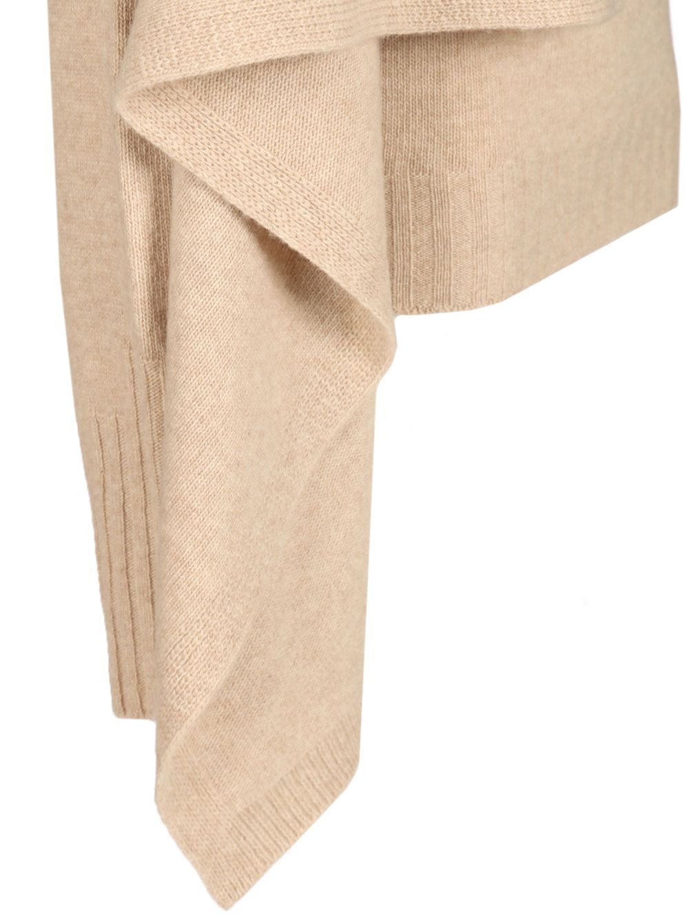 The Attico Sweater With Draped Details Knitwear - Beige | 89c5d5e9b6437476507db773680179eef4fa475e