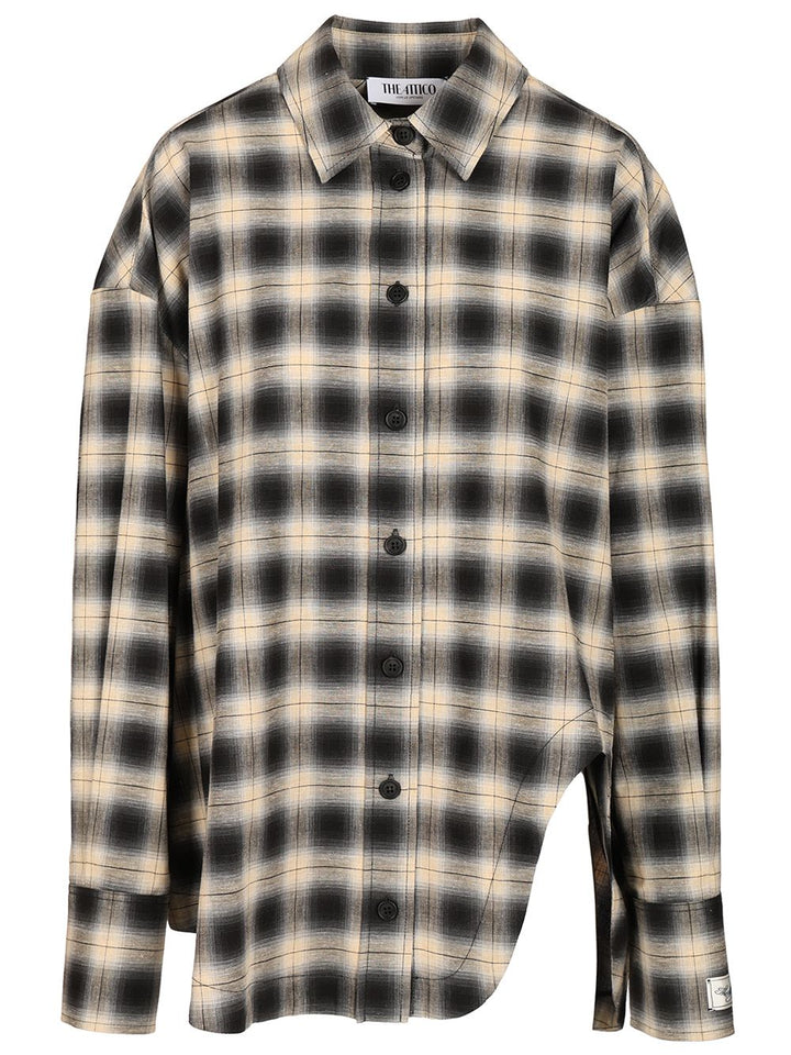 The Attico Checked Shirt Shirts - Multicolor | d214e89f8741f589e1f9263863de1ee1d8660a81