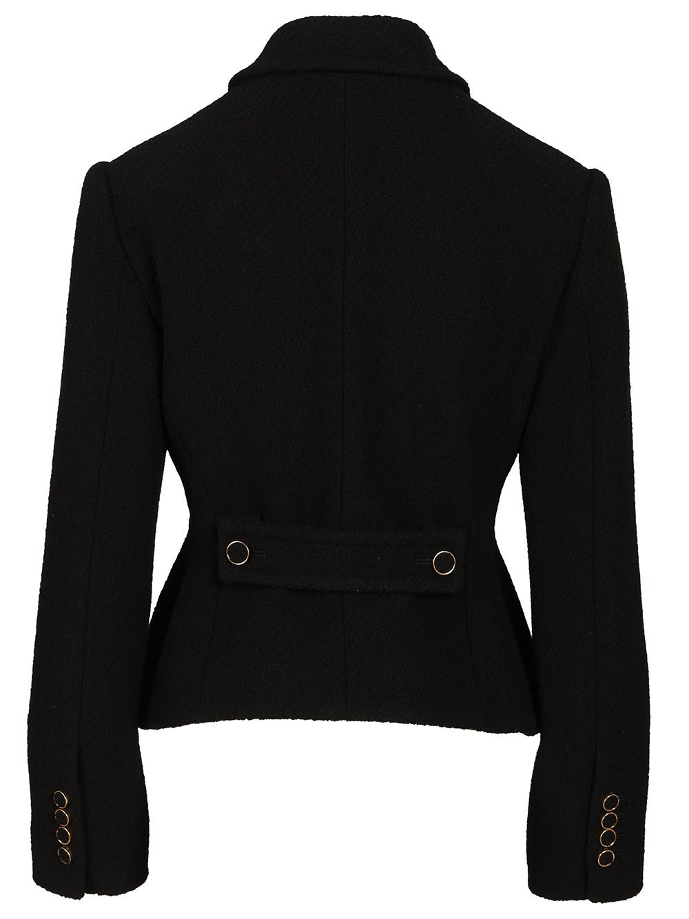 Chloe' Single-Breasted Short Blazer Giacche - Nero | e8d53c11472dfc110b88a01f2306accf8e6d0067