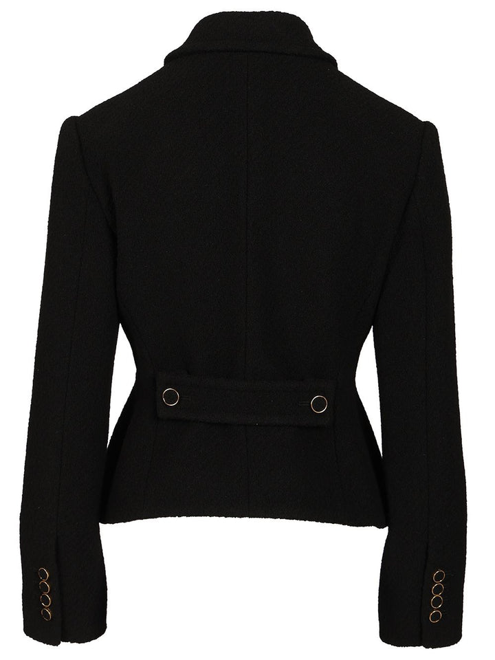 Chloe' Single-Breasted Short Blazer Giacche - Nero | e8d53c11472dfc110b88a01f2306accf8e6d0067