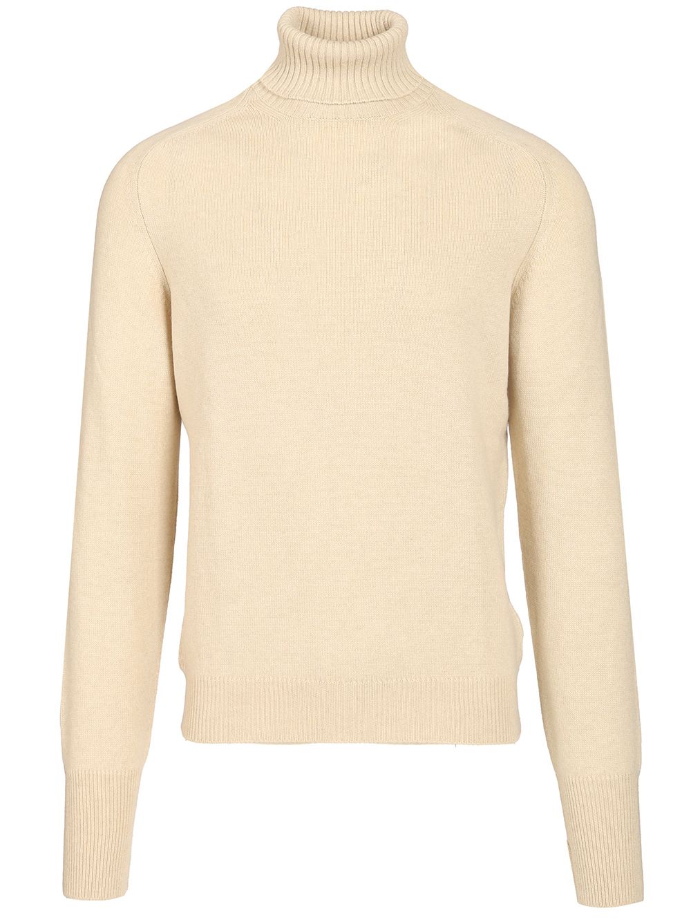 Fedeli High Neck Sweater Knitwear - Beige | b25d5ea5b4170c6e794e12c54874f3307cae9664