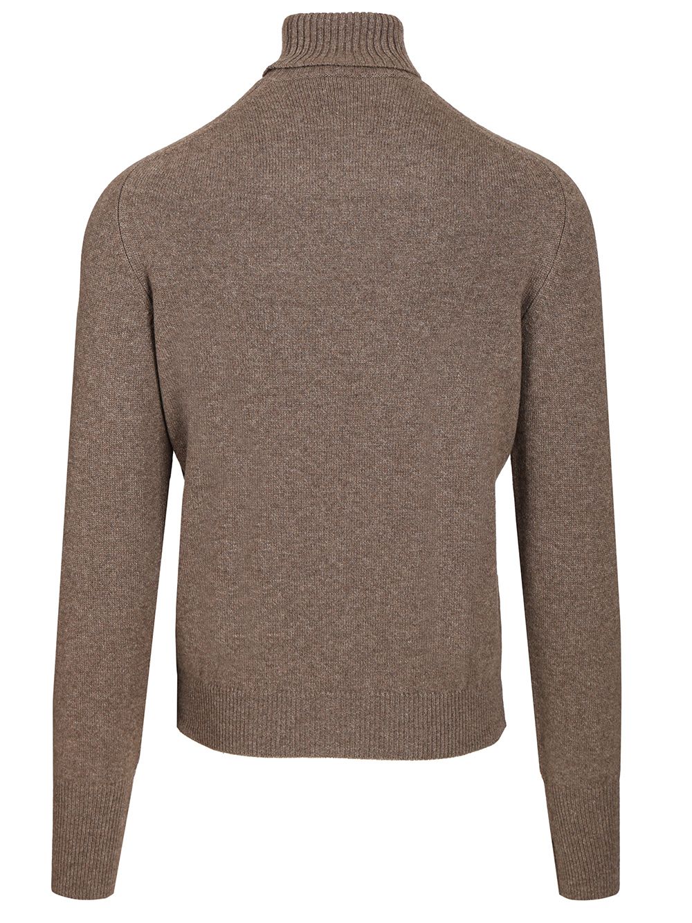 Fedeli High Neck Sweater Knitwear - Marrone | 3959a5e6105b8dacdd97252eae53953383950315
