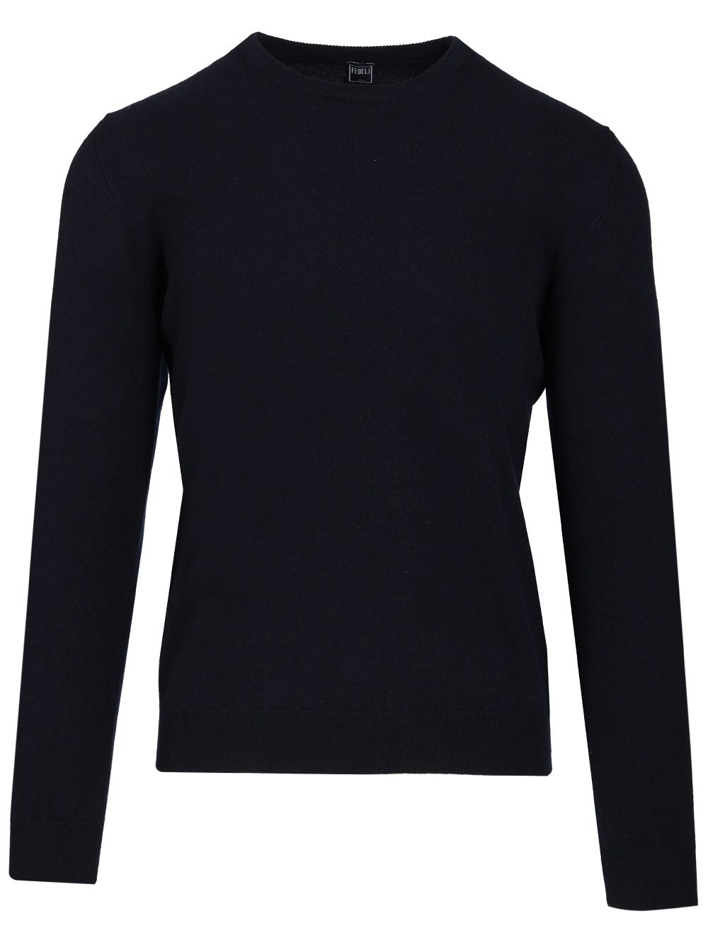 Fedeli Crew Neck Sweater Knitwear - Blu | e759f1213019234fb2608122e5cddccc9170474a