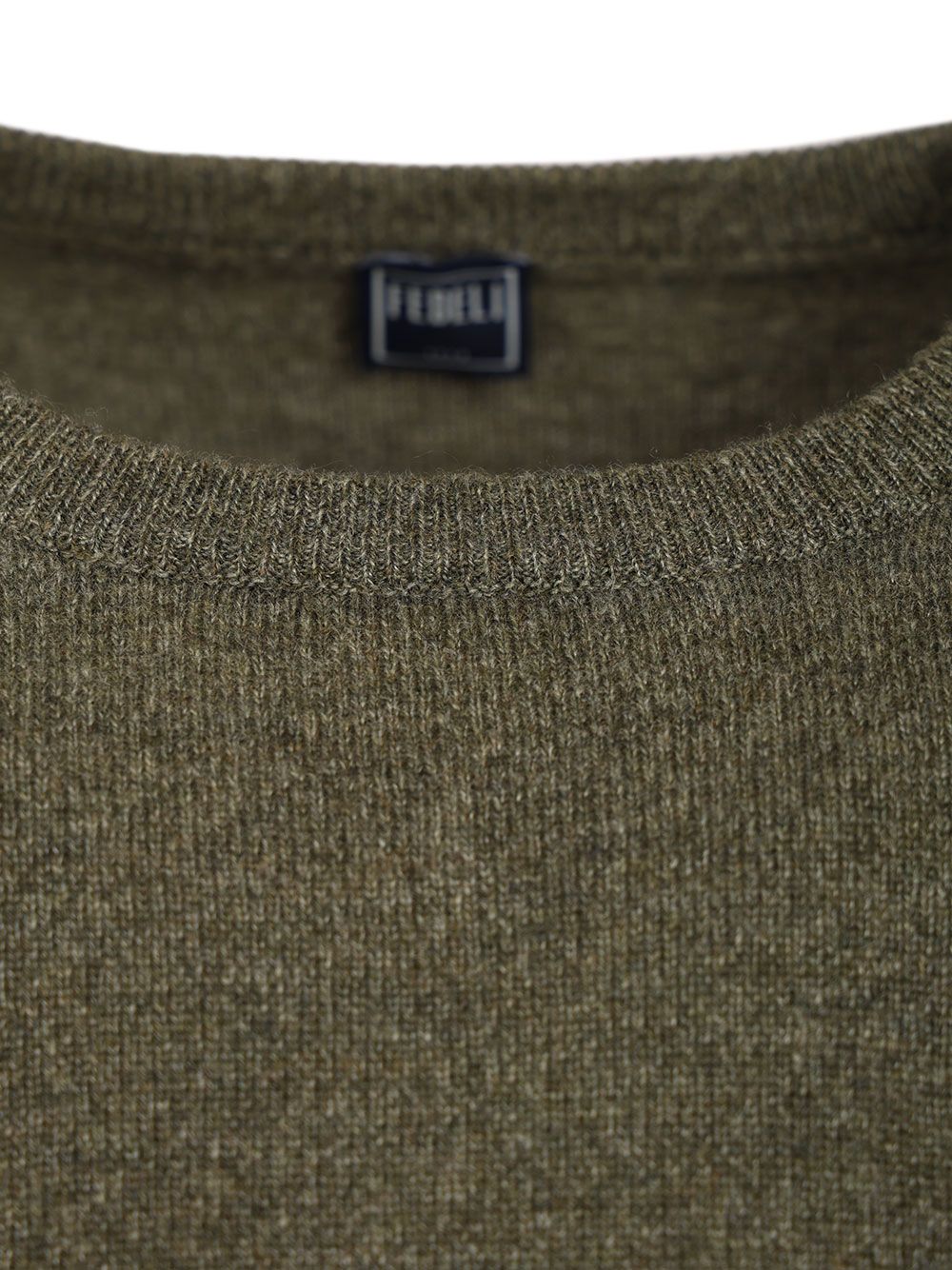 Fedeli Crew Neck Sweater Knitwear - Verde | 3f2775f855329786192ae55cf3e867cdd88490ce