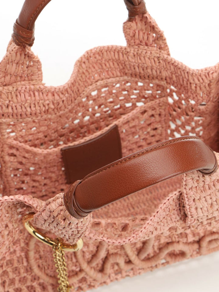 Chloe' Summer Banana Handbags - Beige | c5f8fdd389308d96e6bad31b55a760a64ea6eed3