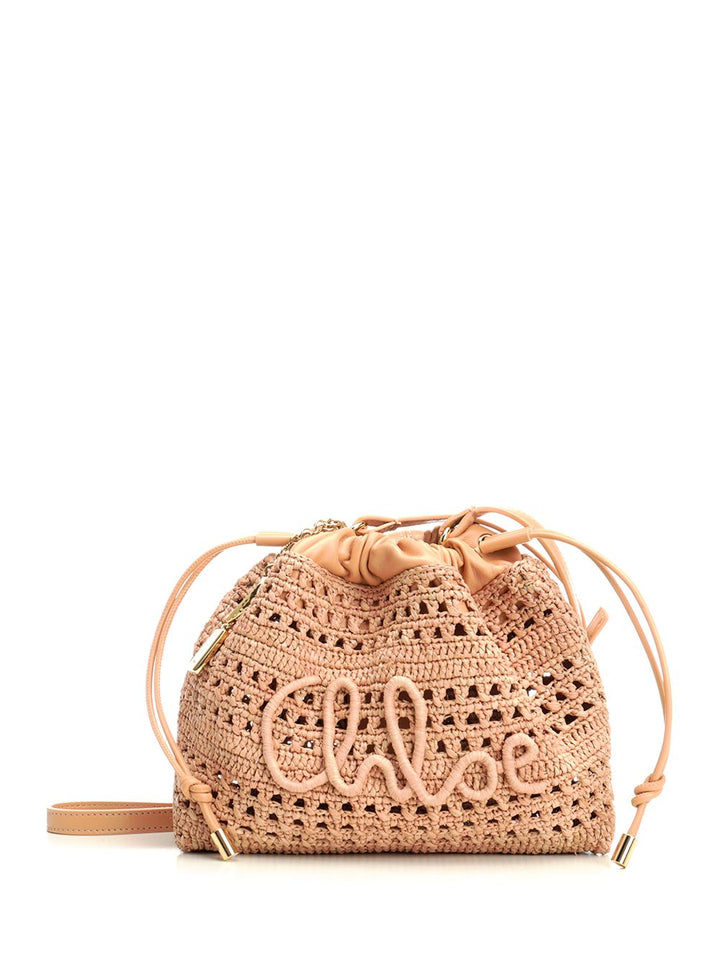 Chloe' Summer Banana Shoulder Bags - Beige | 1c5ec7b21e89ed4e82dbd440ff0bfc08cf32fbfe