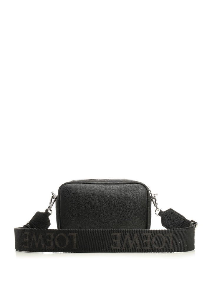 Loewe Messenger Pebble Crossbody Bags - Nero | d7cb923ac9e2d84e47a5239fb43e913bd67d0add