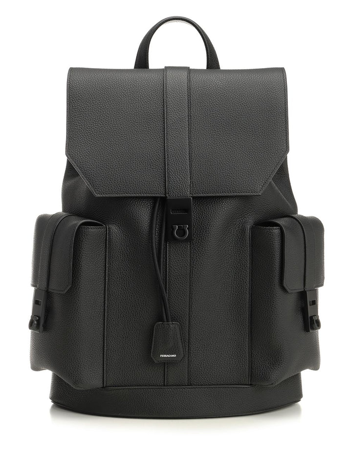 Ferragamo Hug Zaini e Valigie - Nero | 87f91c82385473c38fd04a45afcbbe1ec3db2a98
